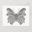 Search for butterfly tattoos postcards Zen doodle style