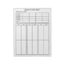 Search for score pads Bridge score pad