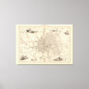 Search for historic map canvas prints Map of ireland