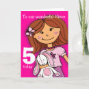 Search for 5th for girl birthday cards Fifth