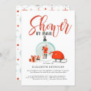 Search for christmas bridal shower wedding stationery Red and white