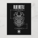 Search for scarab postcards Blue beetle