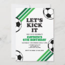 Search for soccer ball invitations Green
