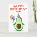 Search for avocado birthday cards Party