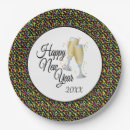 Search for new year paper plates Modern