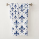 Search for fleur de lis bath towels Elegant