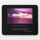 Search for success mousepads Motivational