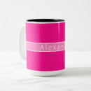 Search for hot pink mugs Modern