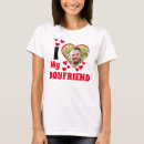Search for i love my boyfriend tshirts Red