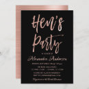 Search for rose hens party invitations Pink