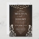 Search for woodsy wedding invitations String lights
