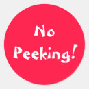 Search for peeking stickers Birthday