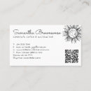 Search for sun business cards Yoga