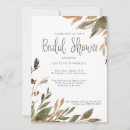 Search for fall leaves bridal shower invitations Foliage