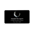 Search for circles return address labels Blue