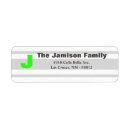 Search for stripes return address labels Retro