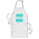 Search for turquoise aprons White