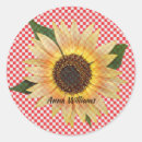 Search for red sunflower stickers Summer