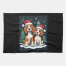 Search for holiday dog tea towels Wolf
