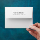 Search for business cards envelopes Black and white