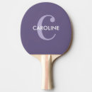 Search for purple ping pong paddles Typography