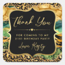 Search for 21st birthday celebration stickers Thank you