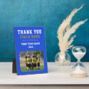 Search for thank you plaques Coach