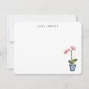 Search for orchid note cards Floral