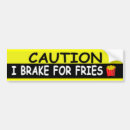Search for snacks bumper stickers Humour