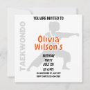 Search for taekwondo birthday invitations Party