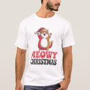 Search for meowy christmas tshirts Santa claus