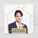 Search for house shaped business cards Realtor