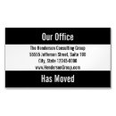 Search for moving announcement business cards Company