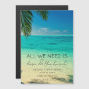 Search for 5x7 magnets wedding save the dates Beach