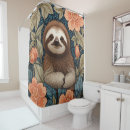 Search for sloth shower curtains Vintage