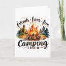 Search for fun at summer camp cards Hiking