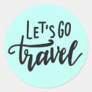 Search for travel stickers journey