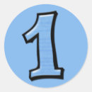 Search for number 1 stickers Happy birthday