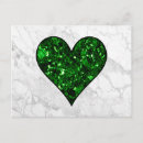Search for emerald postcards Hearts