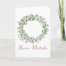 Search for buon natale cards Watercolor
