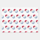 Search for christmas set wrapping paper Santa
