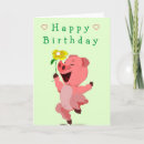 Search for piglet birthday cards Piggy
