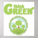 Search for think green posters Reuse