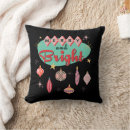 Search for mid century modern christmas cushions Santa