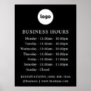 Search for hours business posters Hours of operation