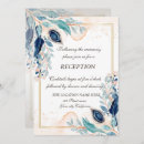 Search for watercolor peacock feather invitations Floral