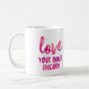 Search for love unicorns mugs Pink