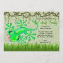 Search for lizard birthday invitations Jungle