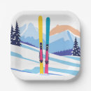 Search for christmas vacation plates Skiing