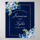 Search for navy and gold wedding posters Chic